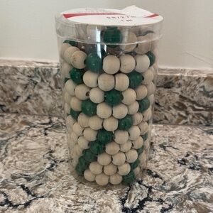 Ashland wood bead garland